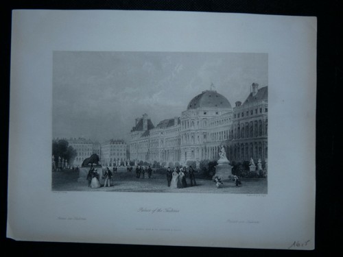 Gravure xixeme paris - gravure,