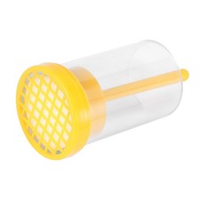 Plastique Queen Bee Marqueur Cage Bouteille W / Plongeur Matériel Apicole p6284