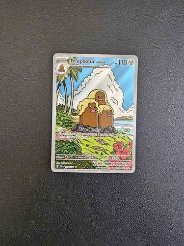 Carte pokémon triopikeur - carte,