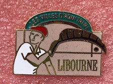 T08 Pins LIBOURNE Joueur de