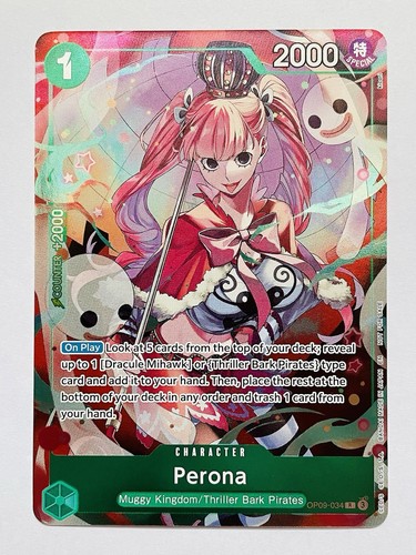 Card one piece - one, perona