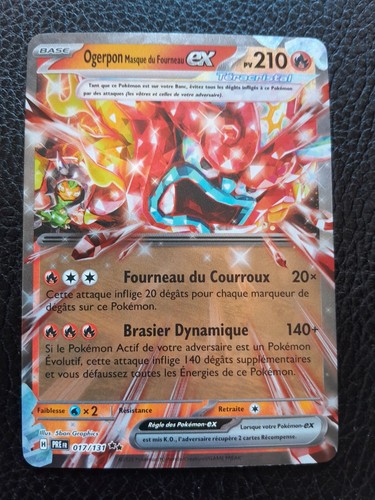Carte pokémon ogerpon - pokémon,