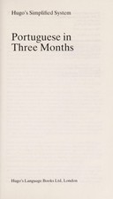 Portugais En Trois Mois