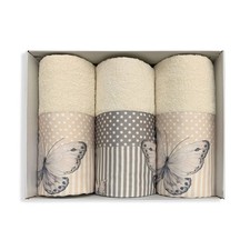 Set Serviettes Bain 3 + 3 En