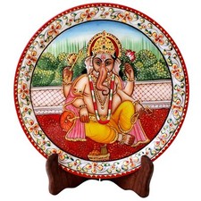Main Peint Ganesha Gaufrage