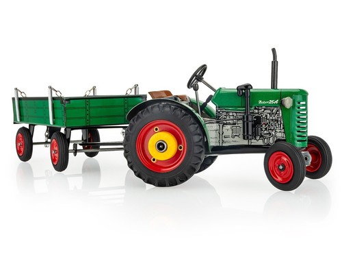 Zetor tractor with - a,