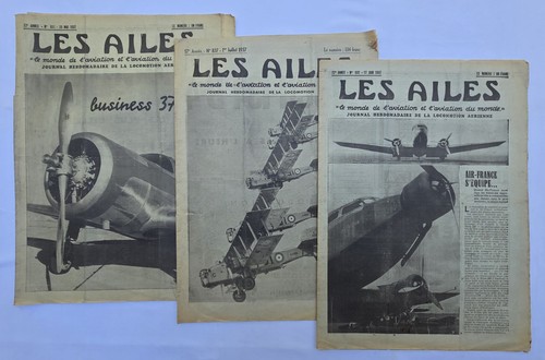 Hebdo les ailes 1937 - hebdo,