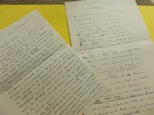 Jean ROYERE (1871-1956) POETE symbolisme LA PHALANGE. POEME + AUTOGRAPHE