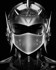 PLAQUE EN METAL VINTAGE GOLDORAK 20X30 CM