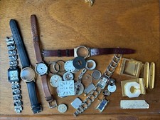Lot De Divers Pièces Détachées Pour Montres - En L’état