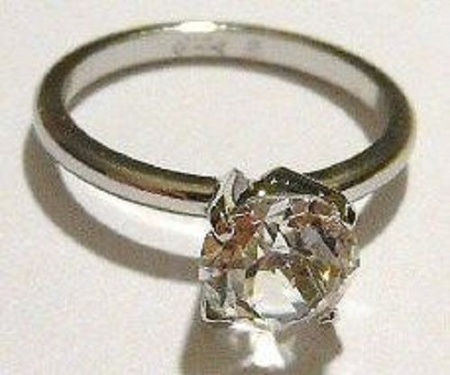 Belle bague solitaire - , 0.80