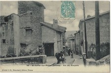 ST VALLIER SUR RHONE (26) - Rue des Remparts