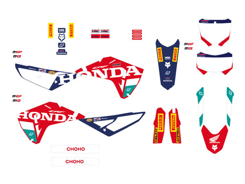 Kit autocollants graphiques - kit,