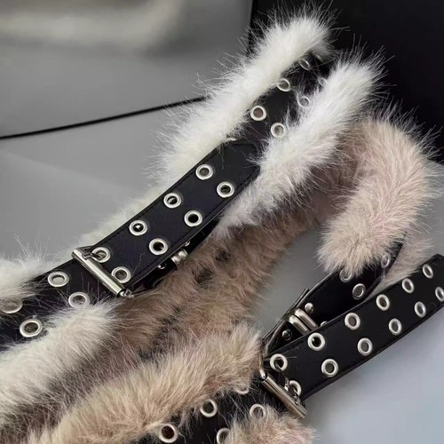 Femme simili cuir ceinture - simili,