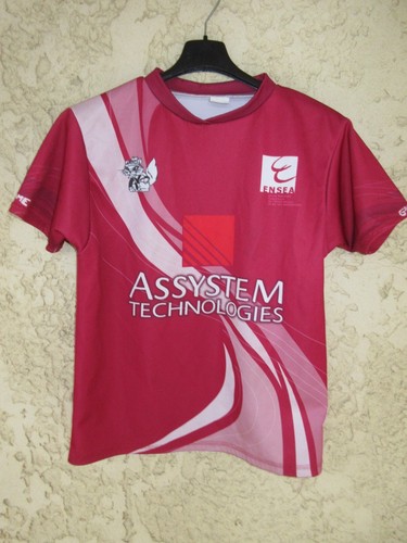 Maillot rugby ensea porté - maillot,