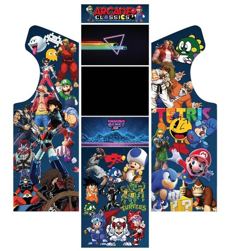 Stickers borne arcade mame - arcade, (mame