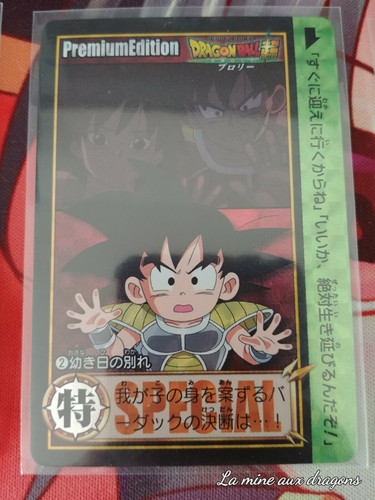 Carte dragon ball carddass - dragon,