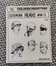 5 Têtes De Soldats Allemand