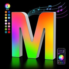 Lettres Lumineuses Alphabet