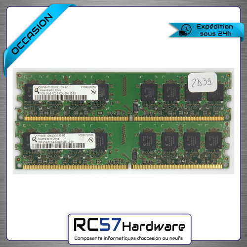 Mémoire ddr2 qimonda - pc,
