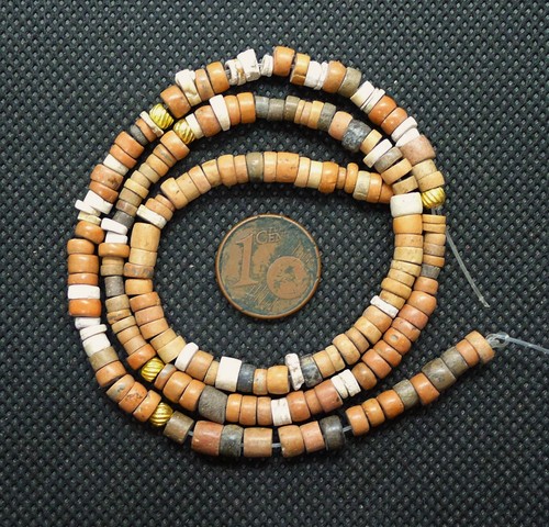 Perles terre cuite ancien - perles,