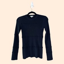 Kenzo Black Ribbed Jumper
