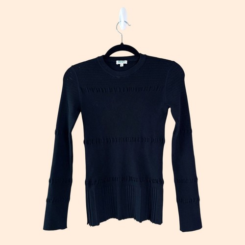 Kenzo black ribbed jumper - black,