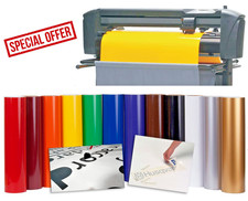 Rouleau Film Vinyle PVC Adhésif Pour Traceur De Découpe 10 Mètres X 61 Cm