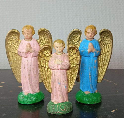 Anciens santons devineau - ,