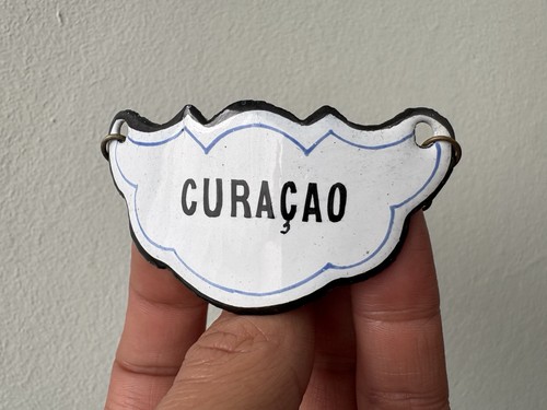 Curaçao ancienne plaque - .,