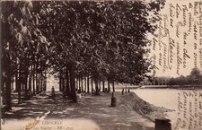 CPA - LIBOURNE - Les Allées