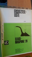 Claas ensileuse maisprinz 20