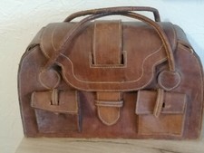 Sac sacoche besace vintage en cuir 