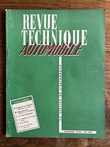 Revue technique automobile rta - technique,