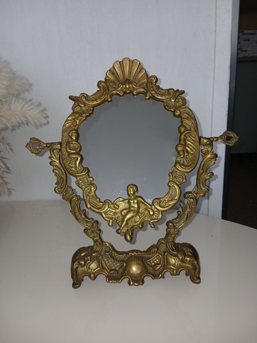 Miroir psyché table - table, ancien