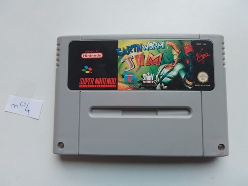 Earthworm jim sur super - earthworm,