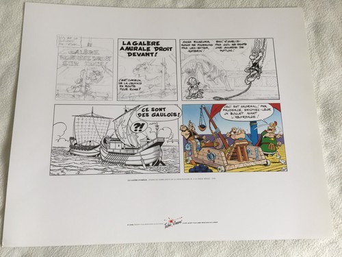 Sérigraphie astérix - sérigraphie, la