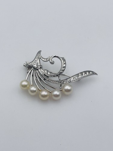Broche perles akoya - broche, en