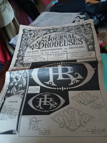 Journal des brodeuses - brodeuses, 1