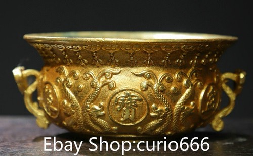 Old dynasty bronze gilt - dynasty,