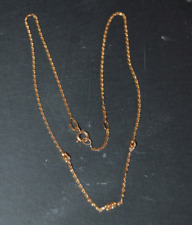 Beau Collier Chaine 39,5 cm