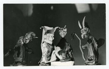 PHOTO, marionnette diable devil puppet ombre lumière