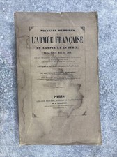 MÉMOIRES ARMÉE FRANÇAISE