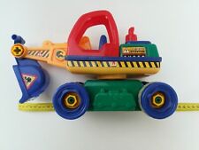 Grande grue grand véhicule de chantier jouet en pvc