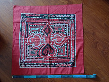 VISION STREET WEAR VSW RED BANDANA BMX SKATE SK8 LATE 80'S ETNIES SIMS GATOR NOS