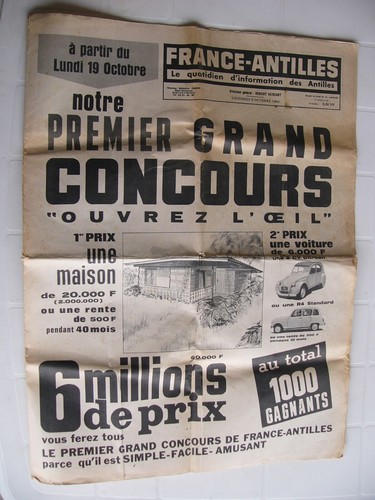1964 journal france - 9/10/,