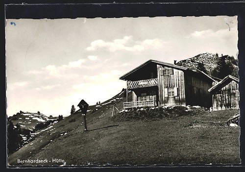 Carte postale cabane
