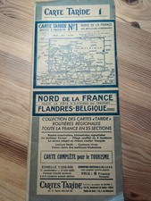 Carte Routière Taride N°1 -Nord De La France