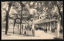 CPA Cherbourg, La gare de