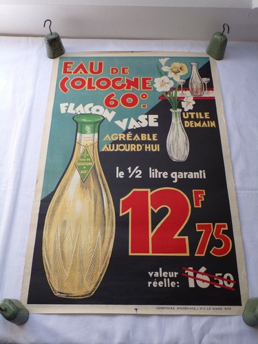 Ancienne affiche publicitaire